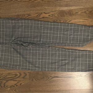 Banana Republic Gray Plaid Pants